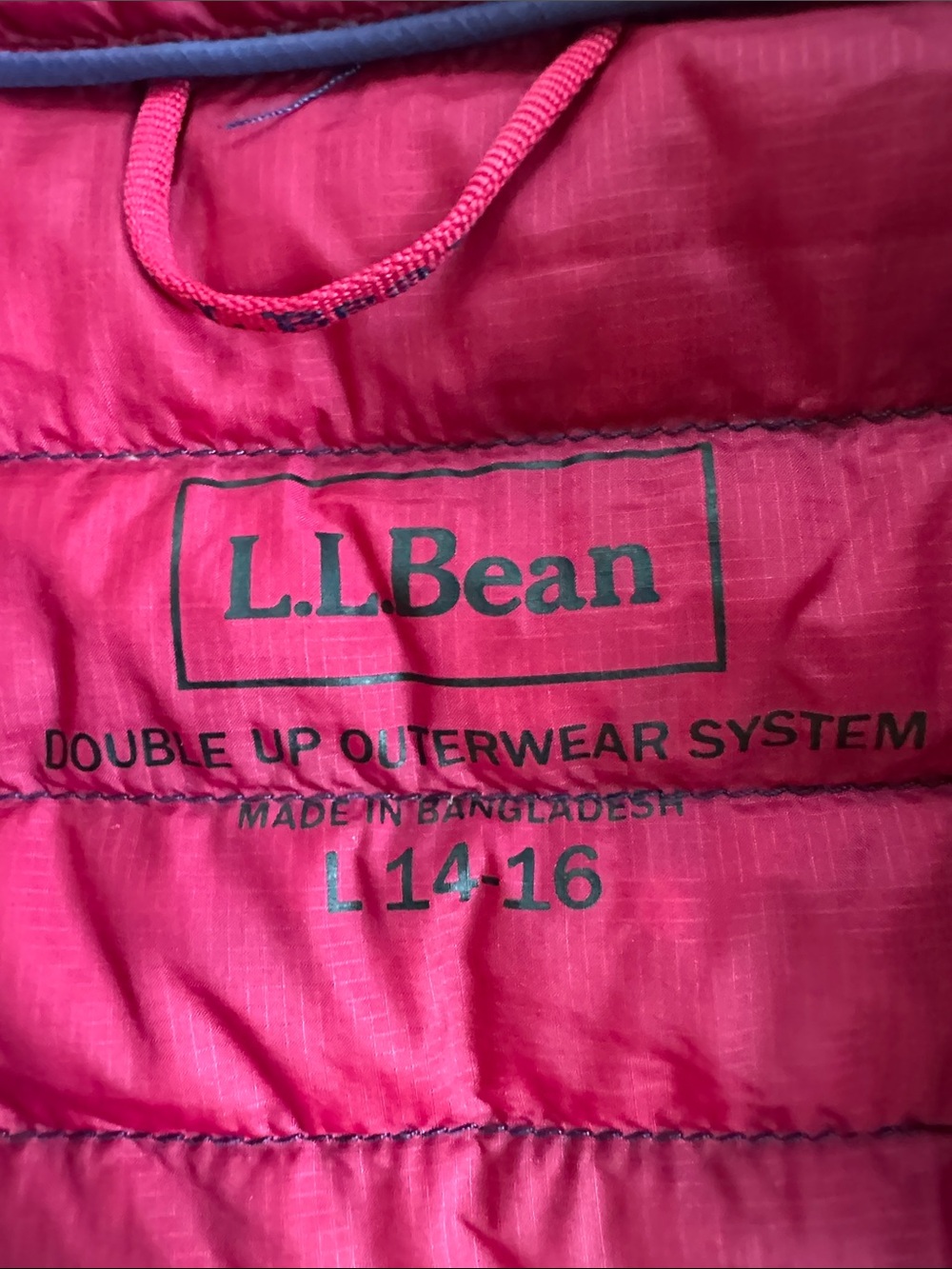 LL Bean down puff jacket - Picture 4 of 9